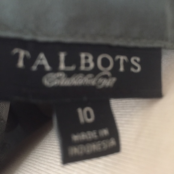 TALBOTS silk looking top - Picture 5 of 6